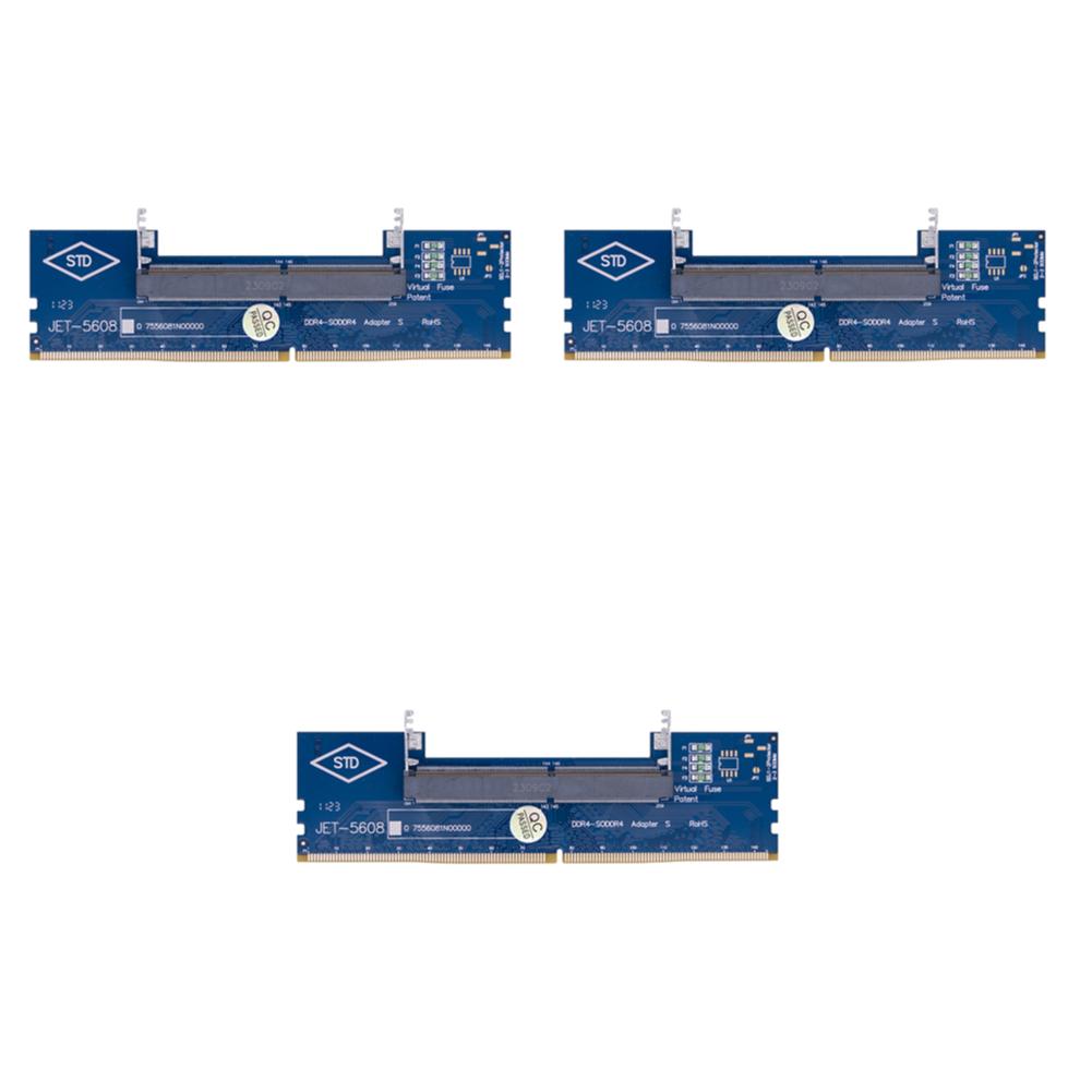 5-1PCS DDR3 DDR4 Адаптер памяти для ноутбука и настольного компьютера SO-DIMM к PC DIMM Card Connector Card Memory Stick RAM Connector Adapter