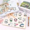 100 Cute Self-Deprecating Bear Stickers: Waterproof Decoration for Journals, Phones, Notebooks, and DIY Projects