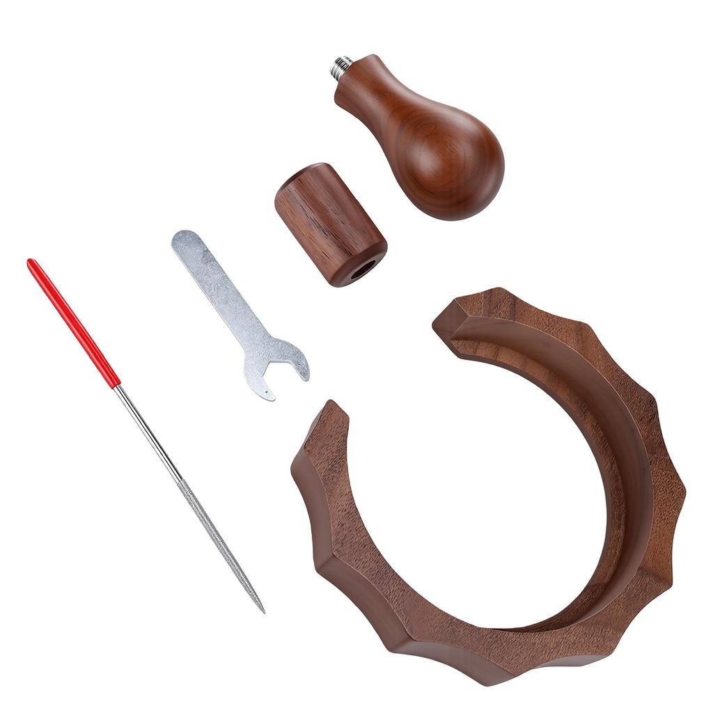 Grouphead Ring Fit for Gemilai 3006 3145 3145B Coffee Machine Wood Steam Pipe Sleeve Replacement Steam Lever Handle