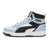 Rebound Leather Comfortable Versatile Shock-Resistant High-Top Sneakers Unisex Sneakers 388447-01
