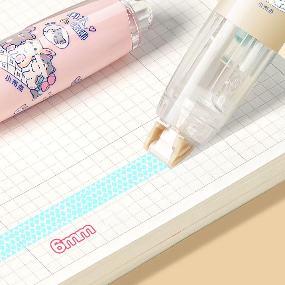 Office Ledger Supplies Press-On Dot Glue Student Study Exam Roller Glue Tape Dot Glue Tape