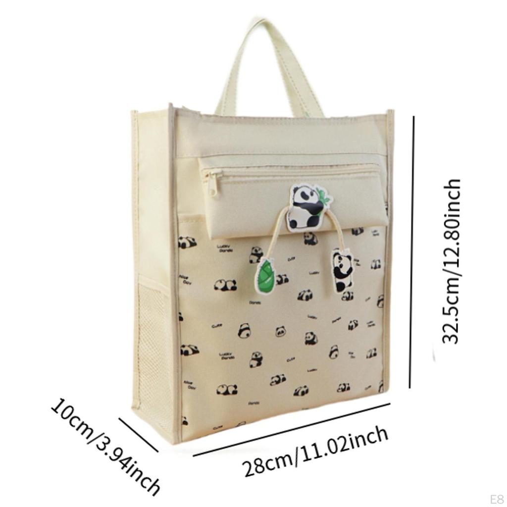 Girls Tote Bag Students Everyday Lightweight Stylish Tuition Womens Handbag for Beach