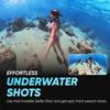60M Invisible Dive Case Waterproof Camera Protective Case Seamless Underwater Protective Cover for Insta360 X5 Camera