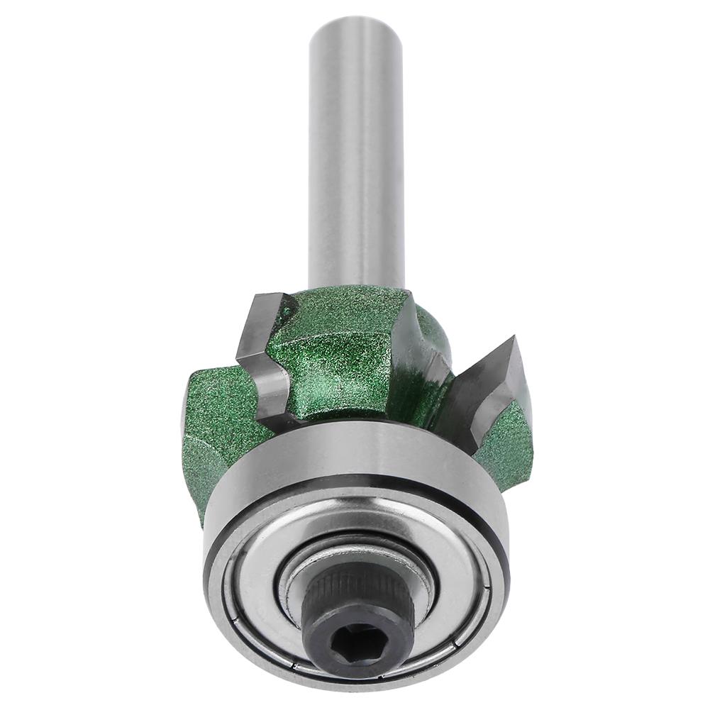 Edge Trimmer Router Bit R1/R2/R3 Woodworking Milling Cutter 4 Teeth Trimming Cutter Edge Trimmer Router Bit