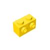 20 шт. Детали MOC 52107 Кирпич модифицированный 1x2 с шипами с 2 сторон Совместимые DIY Сборка Строительные блоки Частицы Детская игрушка Подарок