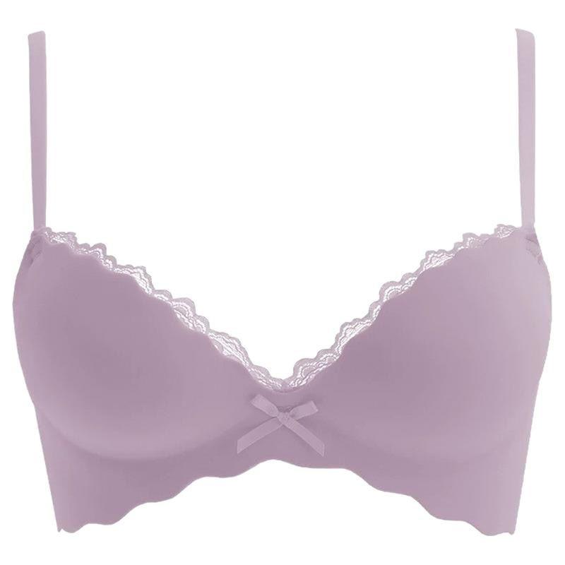 Underwear women's small breasts gather and close secondary breasts to prevent sagging and seamless upper support flat chest special thickened bras