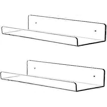 Bookshelf 15 Inch Transparent Invisible Wall Bookshelf Wall Shelf Bookshelf Display Wall Mount