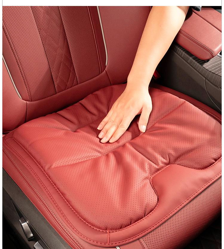 Всесезонные чехлы на сиденья автомобиля из кожи наппа для Mercedes-Benz, BMW, Tesla и Volkswagen - Мягкие для лета