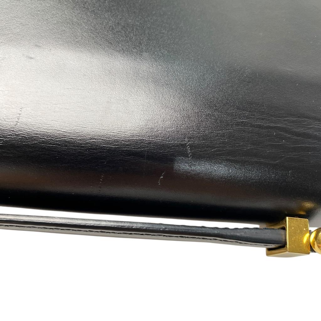 Подержанная JIL SANDERСумка через плечо черная кожа Женская