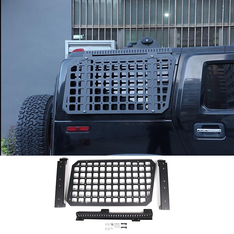 Для Hummer H2 2003-2009 Алюминиевый сплав Автомобильная Задняя Боковая Оконная Защитная Подвесная Сумка Доска Внешние Автомобильные Аксессуары