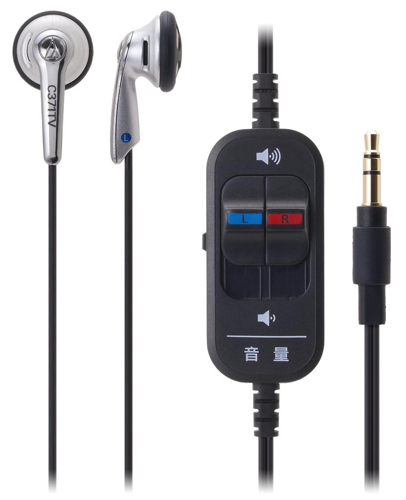 Наушники проводные для ТВ серебристые Audio-Technica ATH-C371TV