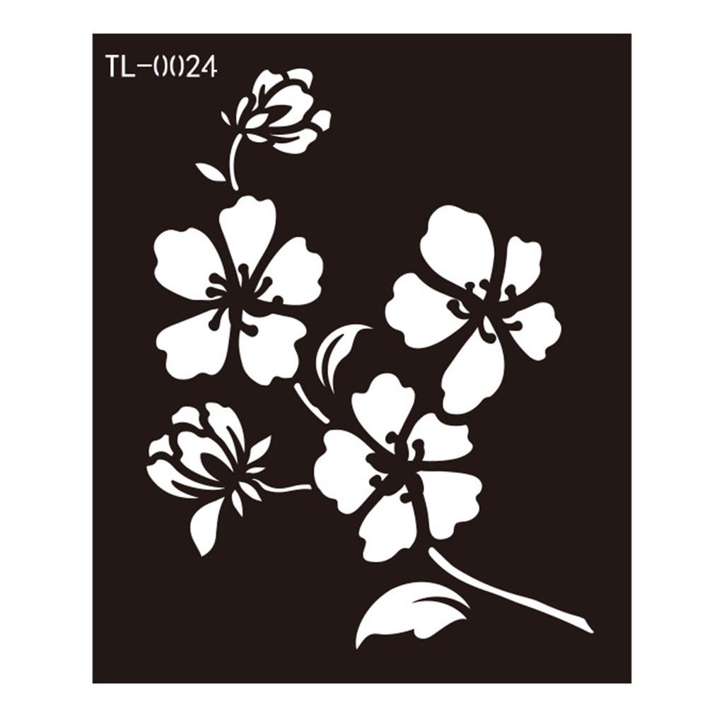 Трафареты для татуировок хной Трафареты для рисования на лице и теле Шаблоны для татуировок хной Временные наклейки для татуировок Многоразовые