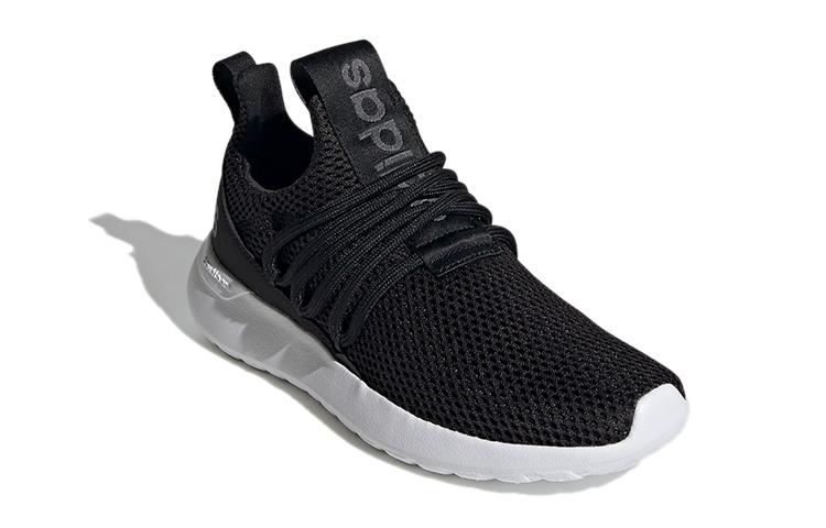 adidas Neo Lite Racer Adapt 3.0 Удобные Дышащие Низкие Спортивные Повседневные Кроссовки Черные Детские FX7296