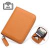 Rfid Card Holder 100% Genuine Leather Business Card Wallet Organ Card Bag Female Bag Japanese