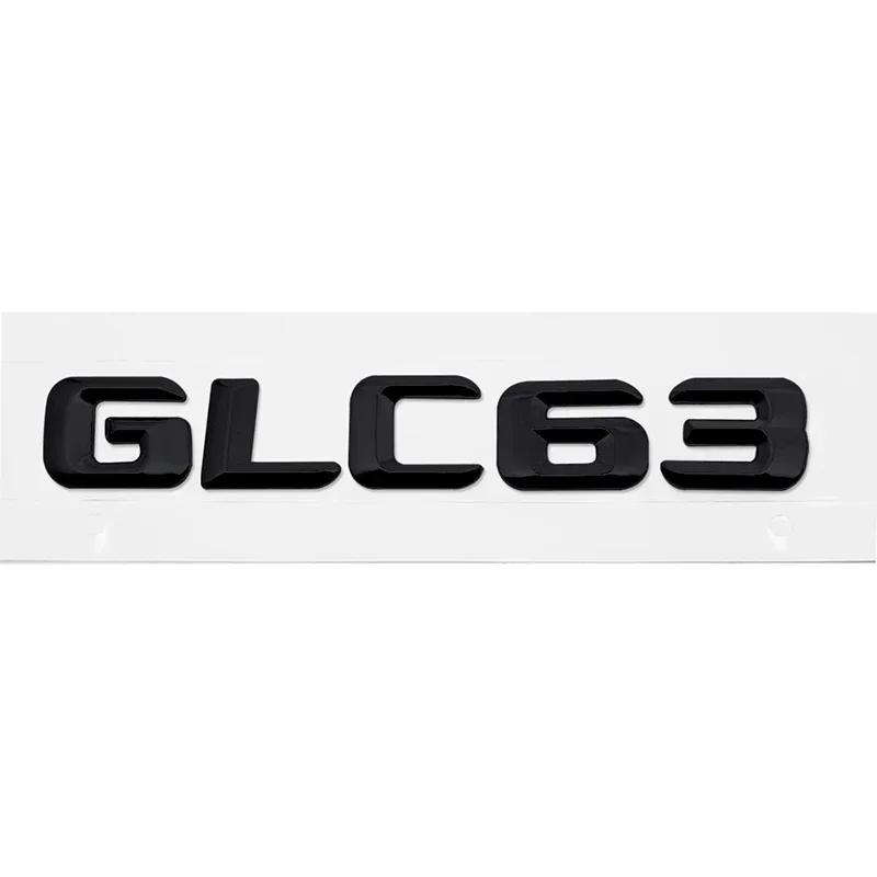 3D Наклейка с буквой/цифрой на заднюю часть автомобиля для Mercedes Benz GLC43 GLC63 GLC200 GLC260 GLC300, Аксессуары для стайлинга