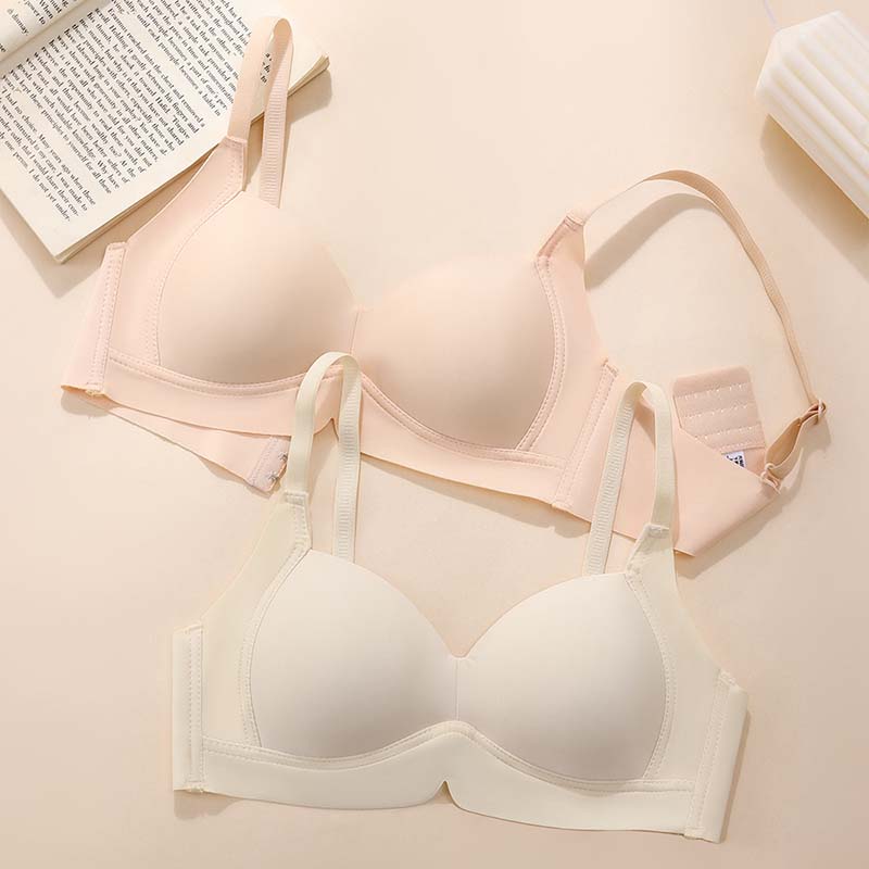 Women's Bra Seamless Wireless Bras Sexy Underwear Ladies Lingerie Everyday Bra Comfortable Solid Color Brassiere