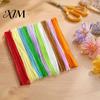 Parent Child Activity Supplies 100Pcs Pipe Cleaners for Handicrafts, Flexible Chenille Stems DIY Fluffy Craft Sticks Sculpting Art Projects,