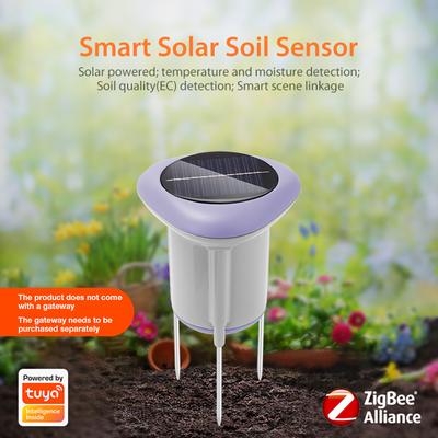 Измеритель температуры и влажности почвы Tuya Smart Zigbee Беспроводной тестер почвы Управление через приложение Термометр для почвы для садоводства и полива