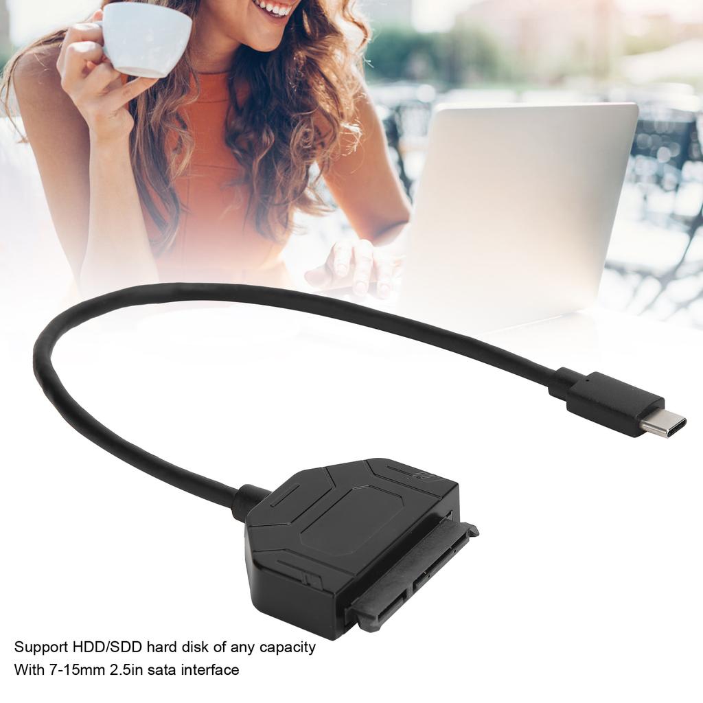 TypeC SATA Adapter 2.5in USB 3.0 SSD HDD Hard Drive Cable Notebook Computer Accessories