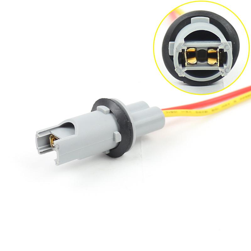 Auto Car 194 168 501 W5W T10 LED Blub Holder Socket Wire Harness T15 W16W 921 912 Halogen Connectors Pigtail Plugs holders
