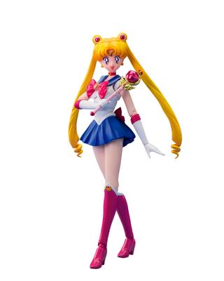 TAMASHII NATIONS S.H.Figuarts Прекрасная Воительница Сейлор Мун R Сейлор Мун -Издание Кристальной Звезды- Прибл.. Покрашенная экшн-фигурка из ПВХ и АБС, 140 мм