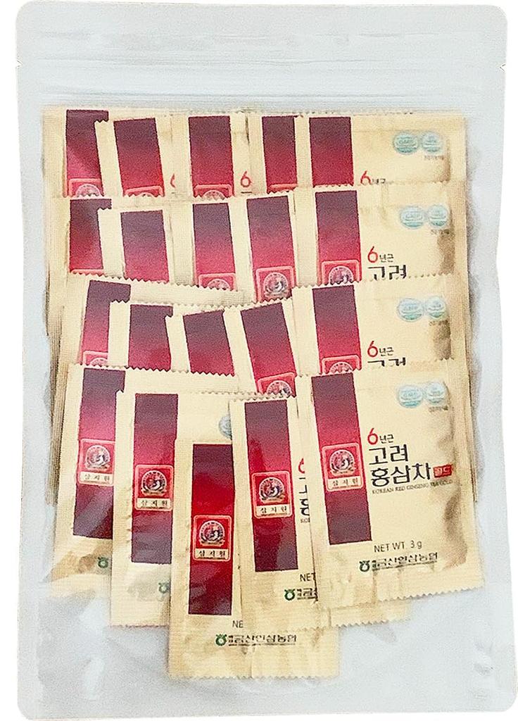 6 Year Ginseng Value Set Красный женьшень Чай GOLD 90 цельных зерен женьшеня Порошок красного женьшеня Year Корень/Корейский GT2/Корейский (20 пакетов) & (6 Корень/Корейский