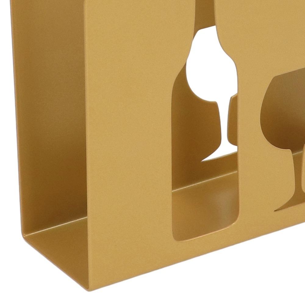 2PCS Freestanding Design Napkin Holder Stainless Steel Table Napkin Holder Kitchen Countertop