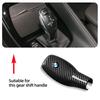 Car Gear Lever Protective Cap ABS Carbon Fiber Cover For BMW E46 E90 E60 F30 F10 E39 E36 F20 G20 G30 E92 E87 E91 X5 E70 F11 E30 XR1