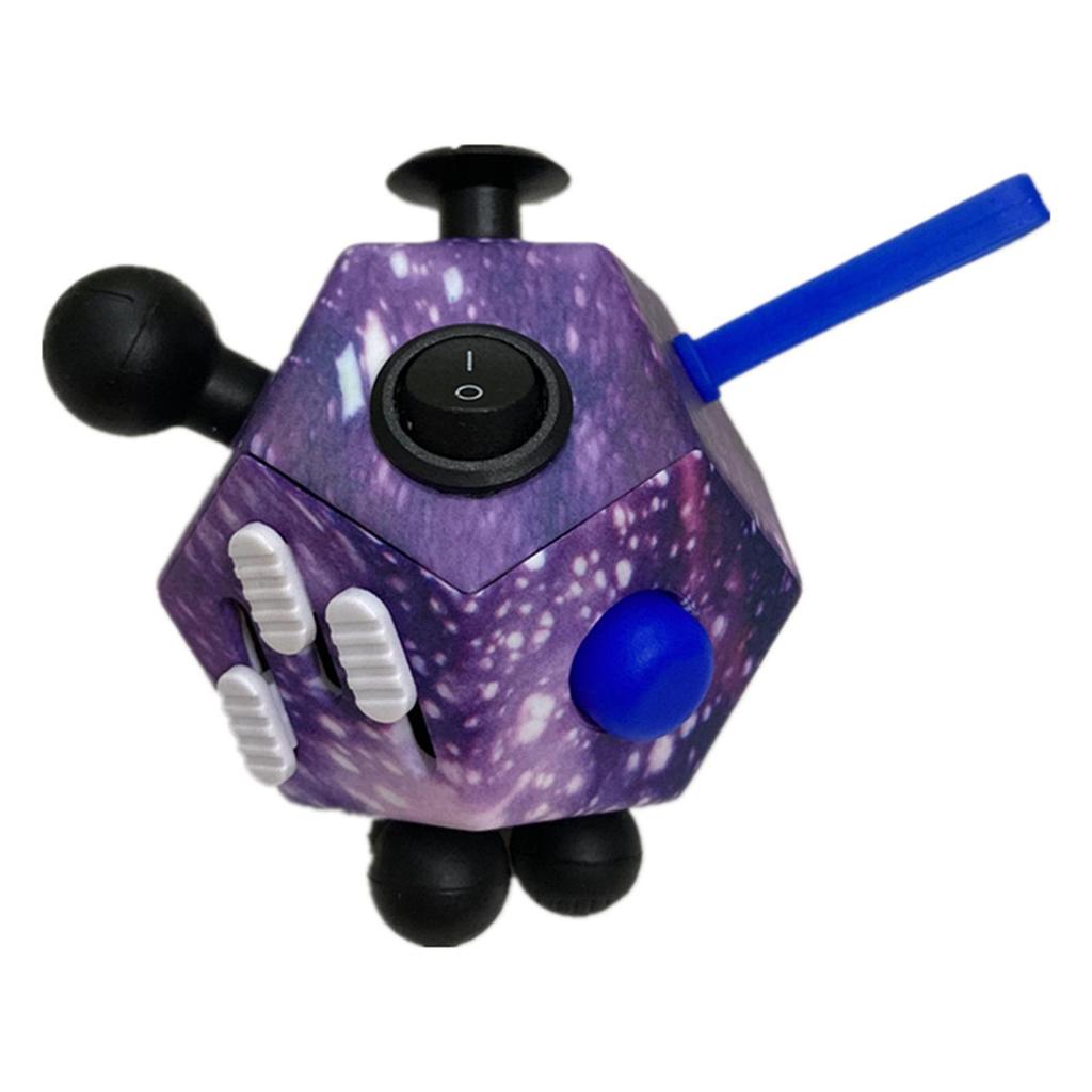 12-гранный магический кубик для снятия стресса второго поколения - креативные кубики для снятия стресса