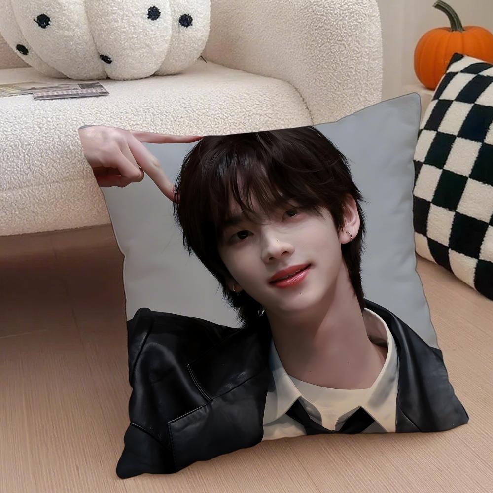Fashion Kpop Idol Fans Gift of SSHINYUS Cushion Cover Linen Pillow Case Soft Breathable Protective Couch Room Decoration