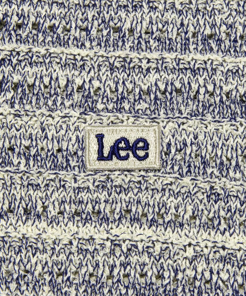 LEE Вязаный жилет Color Mix Песочно-бежевый
