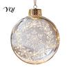 Seasonal Home Accents Glowing Christmas Story Ornament, Light?Up Mini Holiday Scene Hanging Ball with Warm Winter Festival Supplies LED Light, Clear
