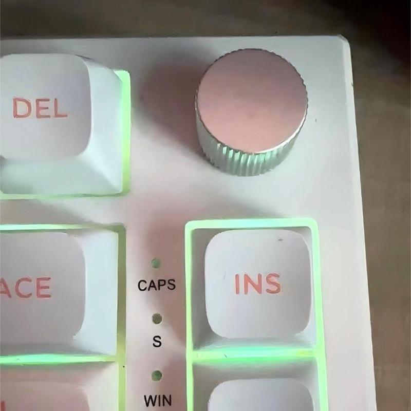 Металлическая поворотная ручка для D-образного вала, полувала, механических клавиатур, эргономичная алюминиевая конструкция, тактильная регулировка