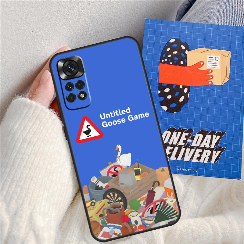 Untitled Goose Duck Game Funda For Xiaomi Redmi 14C 10C 12C 13C Redmi Note 13 Pro 9 10 11 12 10S 11S 12S 14 Pro Case