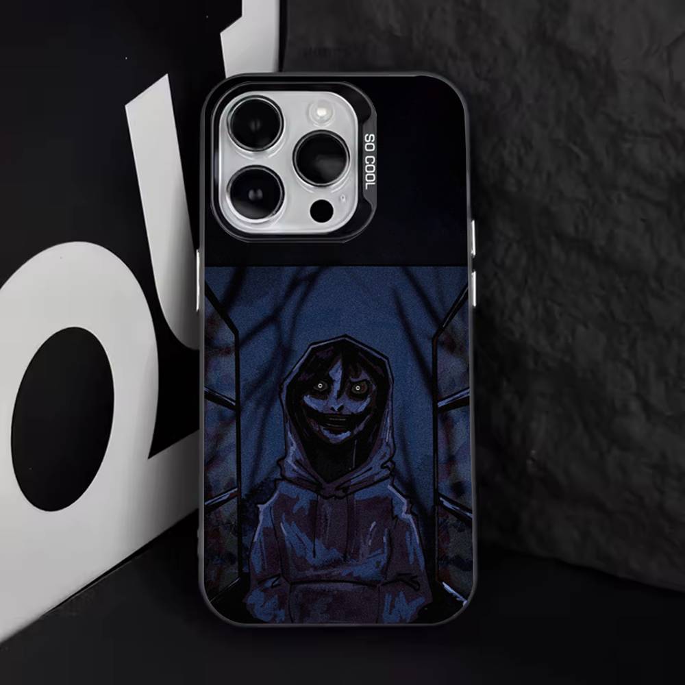 Жуткий городской убийца J-Jeff Для iPhone 11,12,13,14,15,16,17,Pro,Max,Plus,E,Air,Mini Чехол для телефона IMD Матовый черный