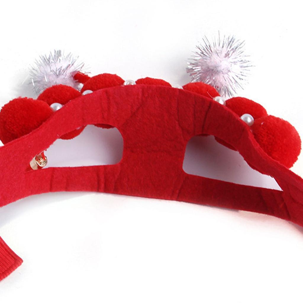 Милая рождественская китайская оперная повязка на голову для кошки, собаки, костюм для косплея, головной убор китайской оперы, аксессуары для собак и кошек