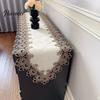 Свадебный centerpiece Ретро-дорожка, Кружевная цветочная отделка, Защитная дорожка для стола, устойчивая к пыли, Универсальная дорожка-протектор для комода, журнального столика, тумбы под телевизор,