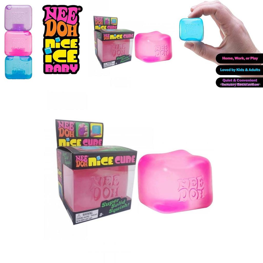 Снятие стресса Needoh Nice Cube Сенсорная игрушка-сквиши для детей и взрослых