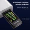 4В-30В 12А Цифровой вольтметр амперметр Тестер напряжения Type-C USB-тестер Тестер вольт Измерение емкости Измерение пульсаций