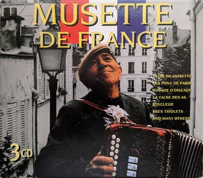 CD РАЗНЫЕ ИСПОЛНИТЕЛИ - Musette De France  GLD25370123 Goldies 1999 Португалия Поп Б/у