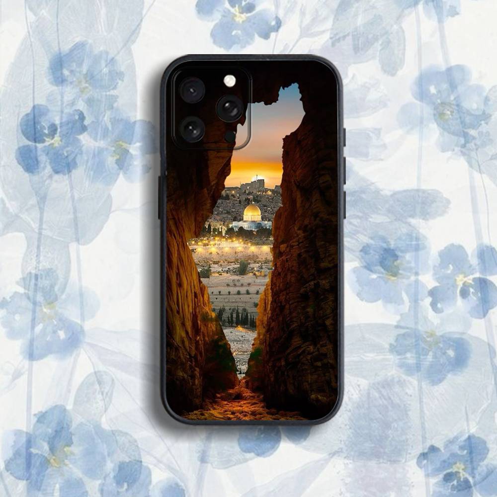P-Palestine-s F-Flag M-MAP Phone Case For iPhone 17,16,15,14,13,12,Pro,Max,Plus,E,SE4,Air,Mini Black Soft Box