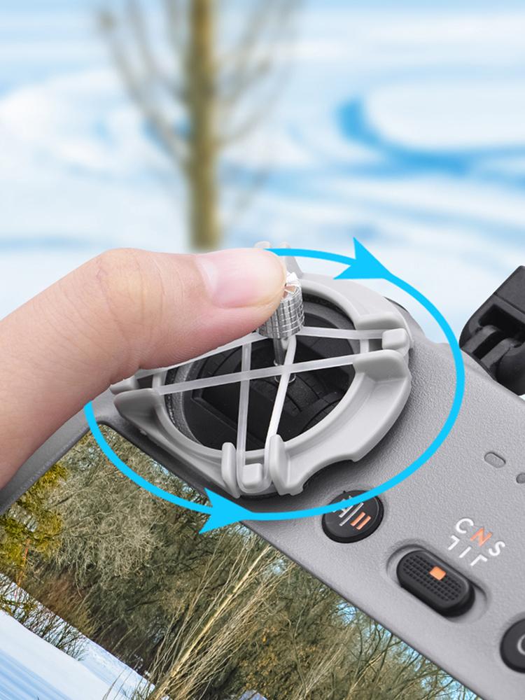1 Pair Remote Controller Thumb Rocker Damper Control Speed Joystick Yaw Controller Accessories for DJI Air 3 /Mini 4 Pro RC/RC 2