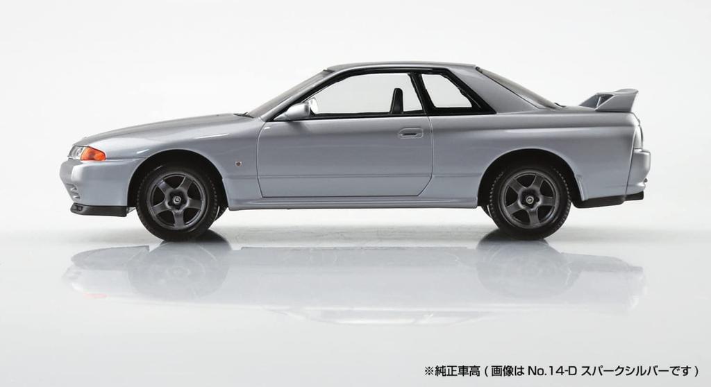 Aoshima Bunka Kyozai Серия The Snap Kit Nissan R32 Skyline Красный жемчуг Пластиковая модель (АОСИМА) 1/32 GT-R Предварительно окрашенный 14-E