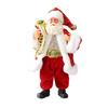 Christmas Santa Claus Doll Decoration Handcrafted Home Office Xmas Tree Santa Figurine Hanging Ornament Holiday Party Pendant