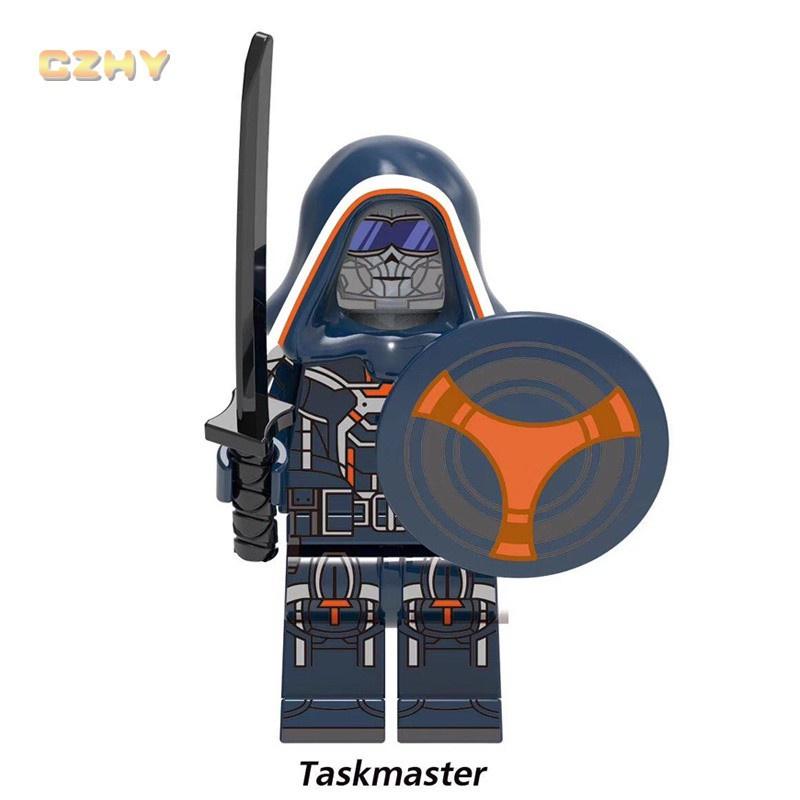 Новые минифигурки Черной Вдовы, игрушки-строительные блоки супергероев