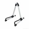 A-ITEM Folding Guitar Stand, Gold and Silver, Portable Aluminum Stand for Stringed Instruments, Easy To Carry, Ideal for Hobbies, Clubs, and Professio