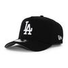 [New Era] Кепка 9FORTY A-FRAME SNAPBACK CAP 940 Шляпа MLB NFL NBA MLS A-Frame Снэпбэк (Япония, Алфавит, Универсальный размер, Лос-Анджелес Доджерс (Черно-белый)) [Использовал]