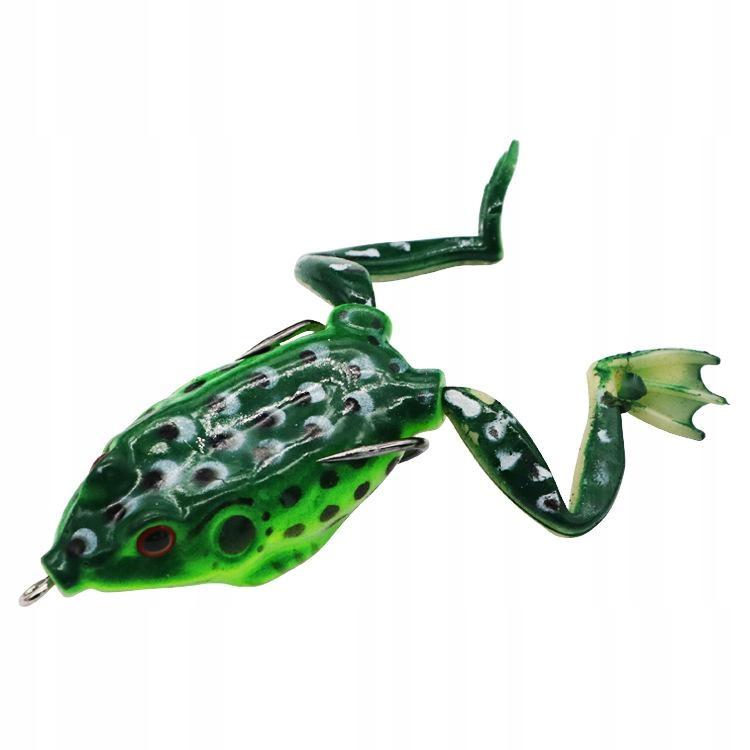 Wobbler Fishing Bait Pike Catfish Surface Frog Set Of 5 Pcs 15G