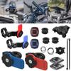 Simple Motorcycle Bike Phone Holder Convenient Adjustable Bicycle Quad Lock Phone Stand Mobile Support Shock-resistant