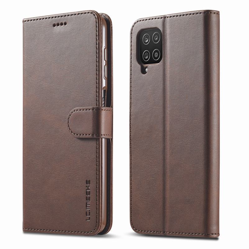 Чехол для Samsung Galaxy A12, чехол-книжка-бумажник для Samsung A12 A 12 M12 M 12, роскошный чехол-книжка, кожаные магнитные чехлы для телефонов